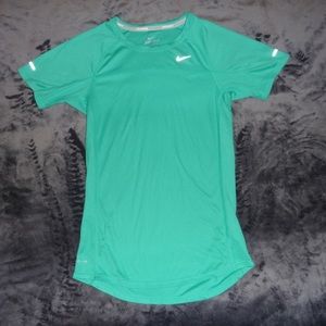 Nike Dri-Fit Tee Aqua Teal Mesh